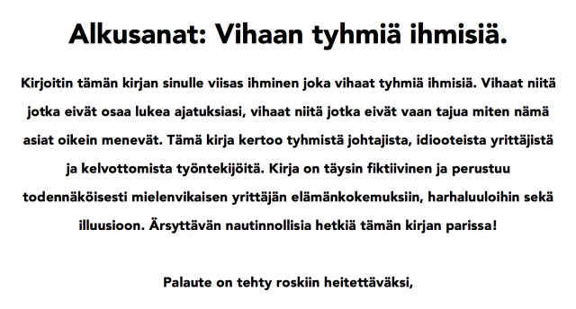 Känkkäränkkä-yrittäjä