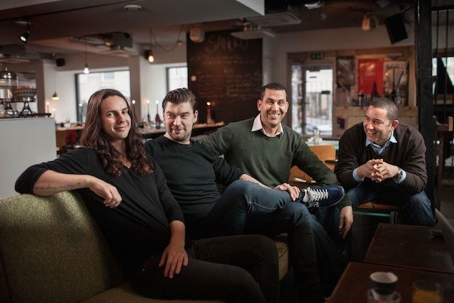 Richard McCormick (vas.), Pasi Virta, Hicham Mountassir ja Hicham Daoussi avasivat Sandron vuoden 2013 tammikuussa.