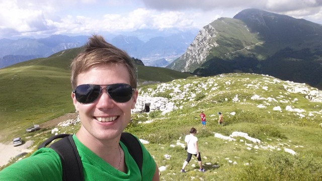 Monte Baldo -vuodelle pääsi myös 360 panoraamahissillä.