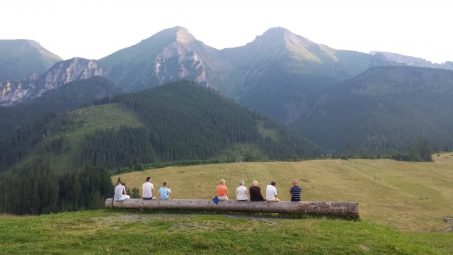 Tatravuoret. Ei mitään alppien veroista, mutta oikein mainio etappi.