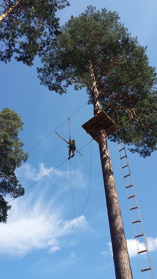Korkeita paikkoja riitää. Iik!