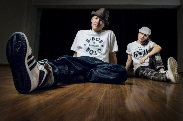 Jussi "Focus" Sirviö ja Anniina "AT" Tikka.