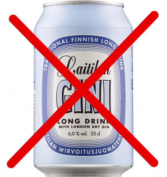 Kielletty lonkero. Kuvaa muokattu.