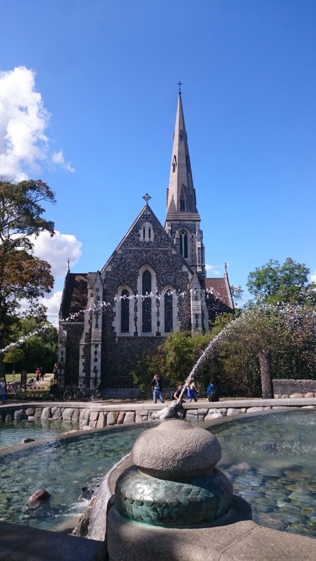 Linnan kirkko. Kööpenhamina. Sony Xperia Z3.