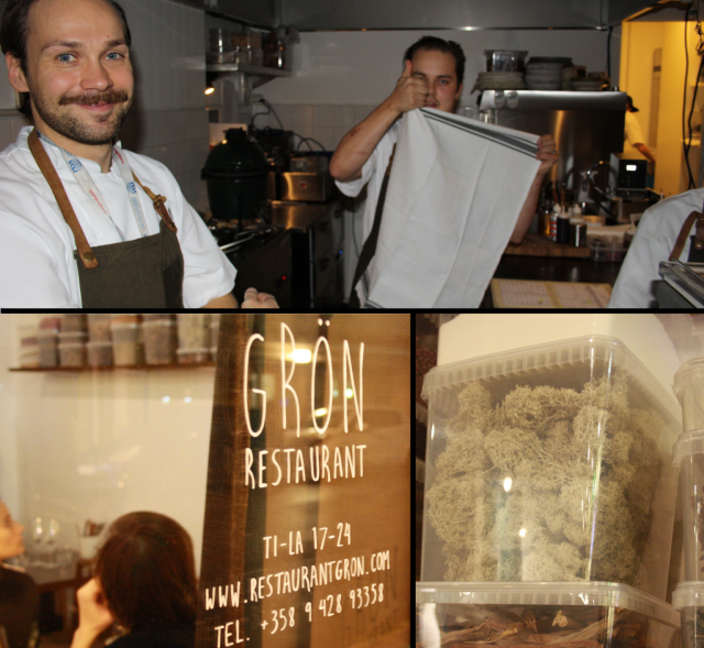 Keittiössä on hyvä fiilis! / Grönin julkisivu on melkein pelkkää ikkunaa ja muutenkin sopivan pelkistetty / "Yrttiseinästä" löytyy vaikka mitä mielenkiintoisuuksia.