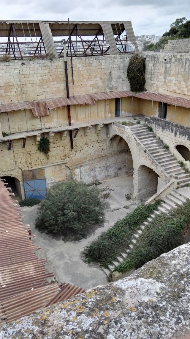 Lazaretti katolta kuvattuna, Malta, Manuel Island, Gzira