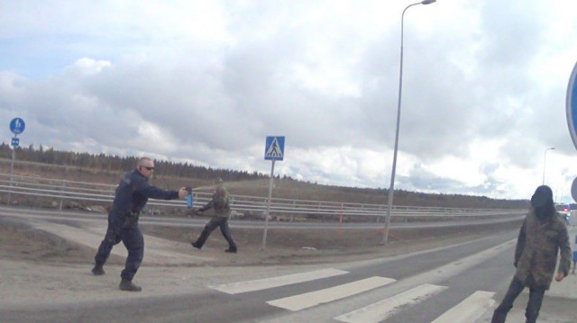 22. huhtikuuta Hanhiniemellä