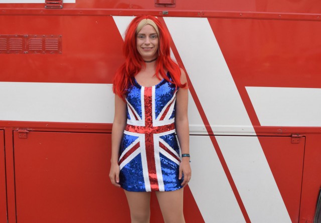 Spice Girlsin Gerikään ei halunnut missata festareita.