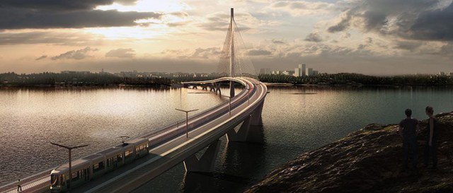 Kruunusiltojen havainnekuva.