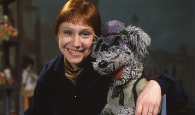 Toimittaja Anna-Liisa Kirsi ja Ransu.