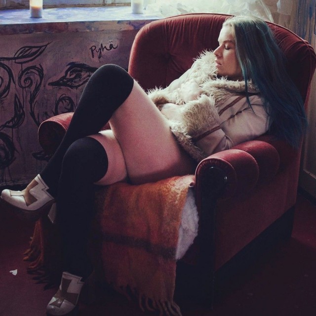 Maria Mattila unelmoi.