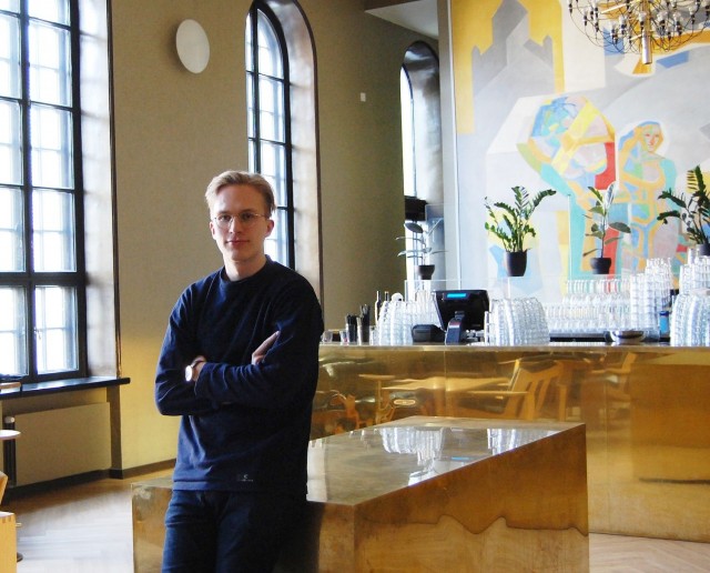 Alvar Tallskog saa itse nautintoa tuottaessaan elämyksiä muille.