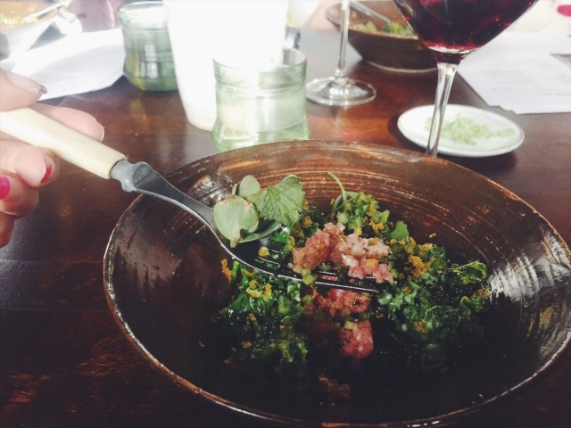 Grönin tartar löytyy aina ravintolan ruokalistalta.