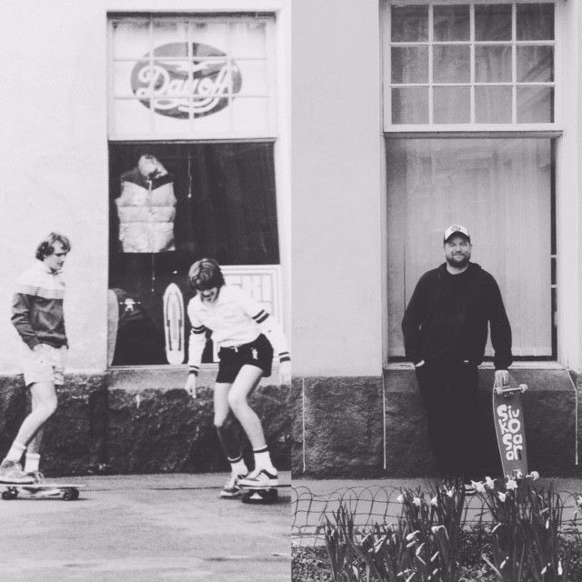 Isältä pojalle. Tässä kuvassa kohtaavat vuoden 1978 ja vuoden 2017 The Day Off.