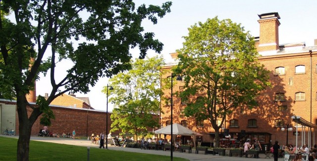 Linnanpihalla riittää tilaa.