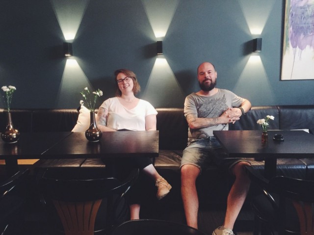 Amanda Tala ja Jura Männistö.