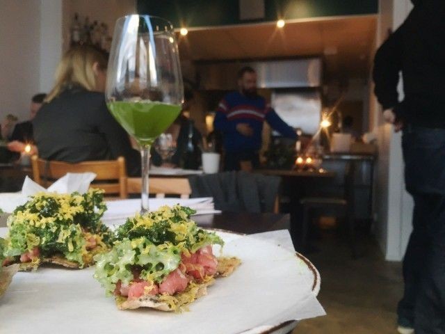 Grön on herkullinen ja vihreä.