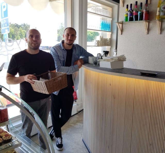 Brygga on Selim Hyseinin ja Fatos Elshanin ensimmäinen oma ravintola.