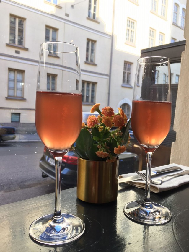 Alkumaljat näköalalla.