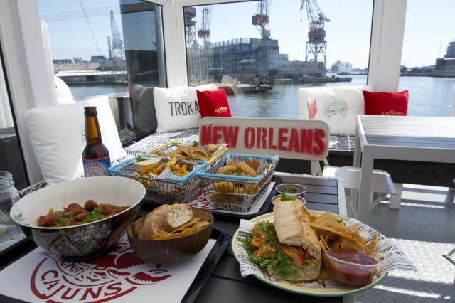New Orleans näkyy myös ruokalistalla.
