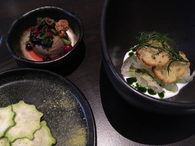 Natura on voittanut siika-annoksellaan (oik.) Sustainable-meal -kilpailun.