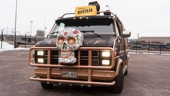 Tuunatun Noutaja-auton kevätkiertue starttaa maaliskuussa.