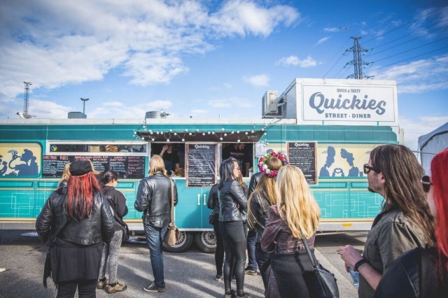 Quickies -ruokarekka saapuu huhtikuussa Querelle-festareille.