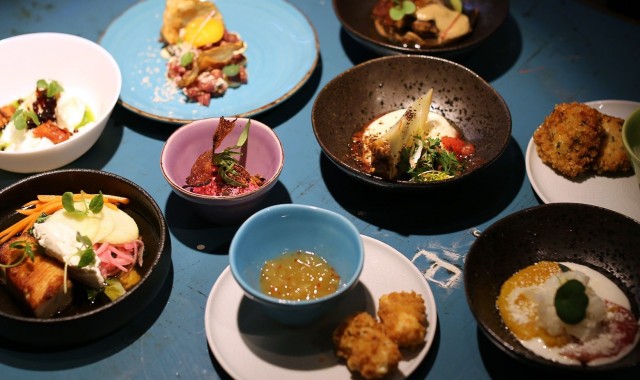 Söderin värikkäät annokset ovat Oliver Laurosen käsialaa.