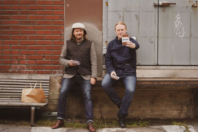 Reima Mäenpää ja Jari Lönnberg kehittelivät vegemakkaransa maku edellä.