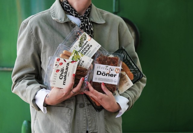 Döner Harjun kasvismakkarat, seitankebab ja herkkutattileike ovat vegaanisia.