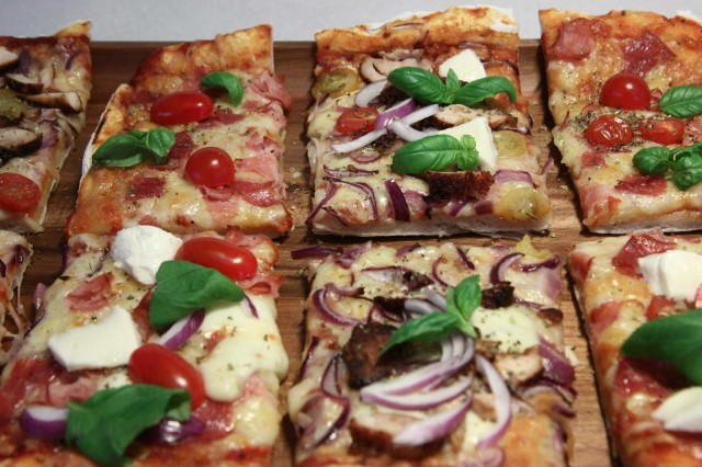 Perjantaisin Glutiquessa herkutellaan pizzalla.