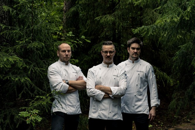 Tommi Tuominen, Ismo Sipeläinen ja Henri Alén nostavat perinnereseptit parrasvaloihin.