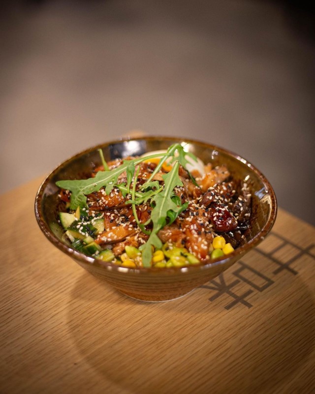 Chicken Teriyaki Donburi.