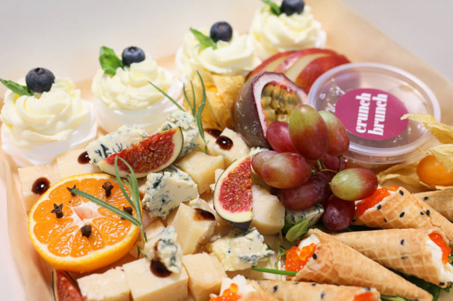 Crunch Brunchilla on tarjolla erilaisia plattereita joka tilanteeseen.