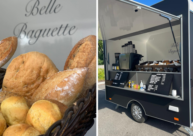 Belle Baguetten liikkuva kioski kiertää pääkaupunkiseutua keskiviikosta sunnuntaihin.