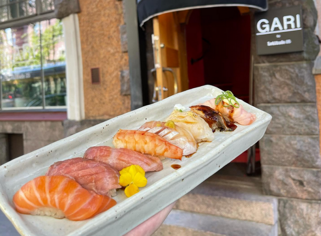 Gari tuo himoitut sushit helpommin saataville.