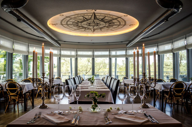 Nautiluksen sijainti on omiaan uudenvuoden juhlintaan.