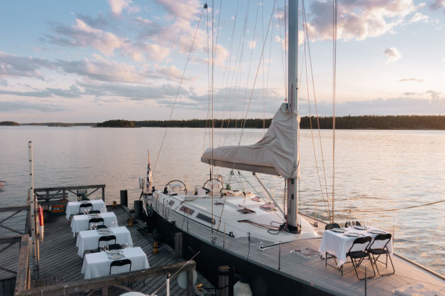 Ravintolasali on ihan omaa luokkaansa.