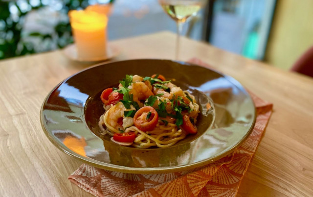 Tuorepastaa ja scampeja - mikä herkullinen yhdistelmä!