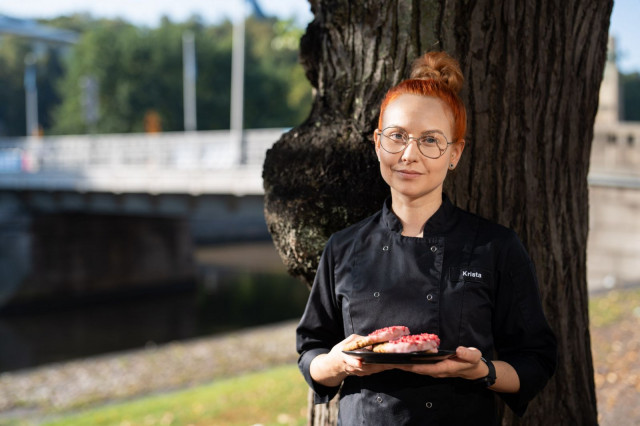Opetusravintola Taito ja kahvila Wisio ovat loihtineet alkuperäisen tuotteen makumaailmalle uskollisen cookie-keksin.