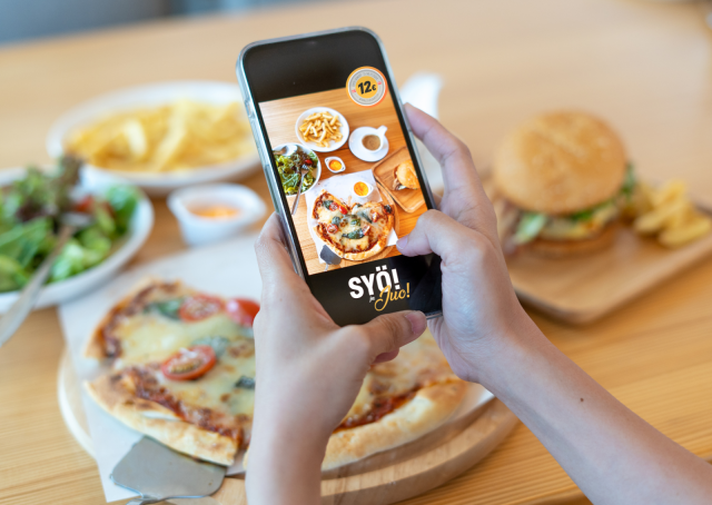 Vuoden viimeinen kampanja toteutettiin SYÖ! ja JUO! -teemalla.