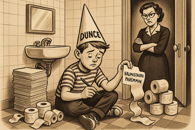 Vessa - tuo lunttareiden luvattu maa.