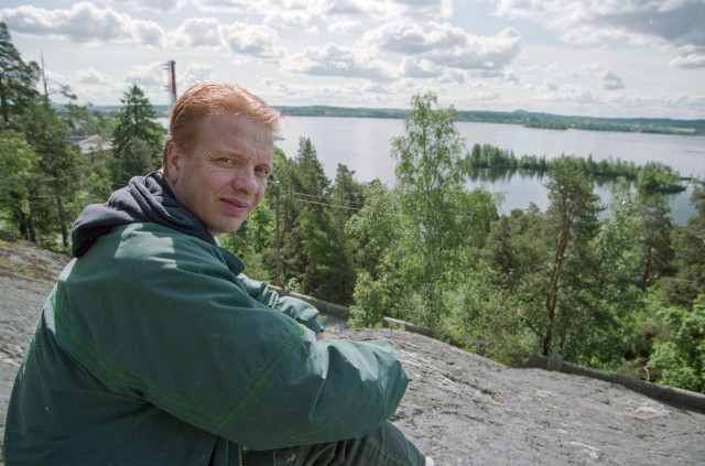 Heikki Silvennoinen vuonna 1994 Pyynikillä.